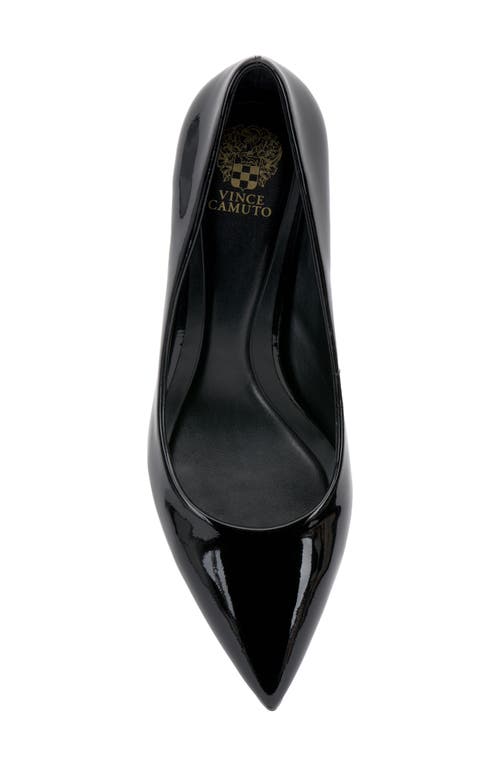 Vince Camuto Kehlia Pointed Toe Pump In Black Soft Patent
