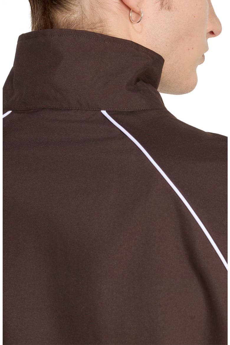 Chest Stripes Track Jacket, Alternate, color, AURORA COFFEE/ /