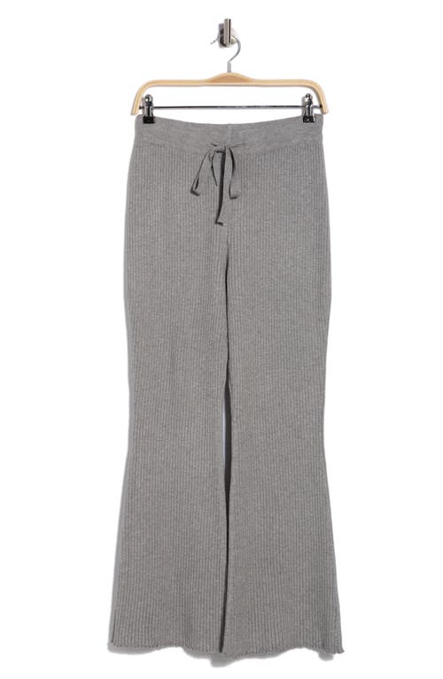 Patrizia Luca Ribbed Pull-on Sweater Pants In Blue