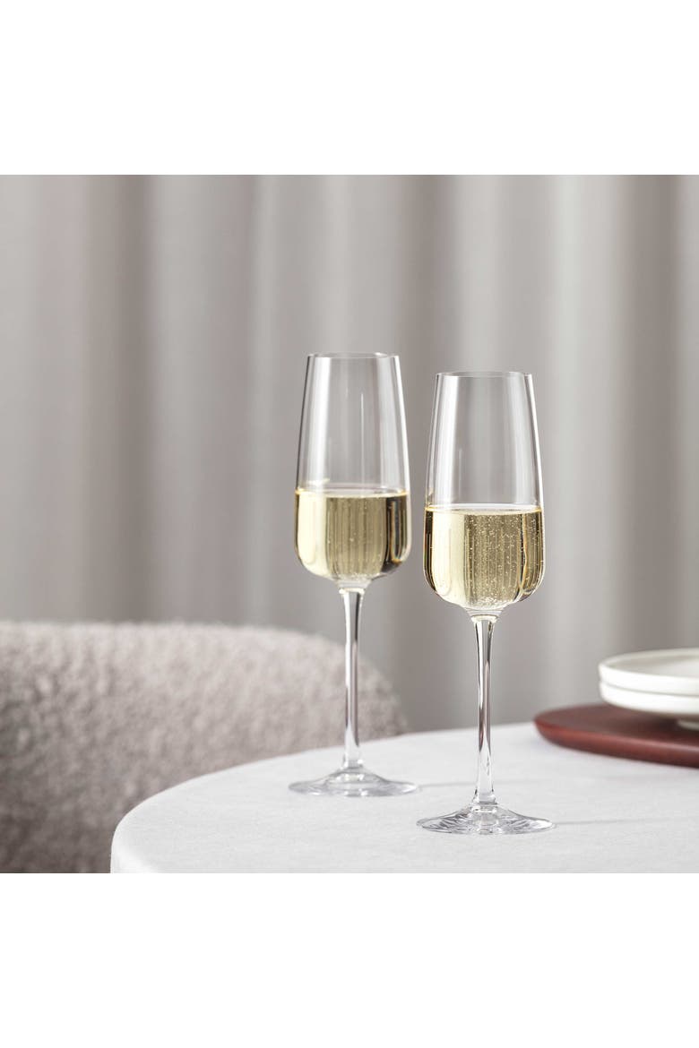 Afa Glass Flute Champagne Set of 4, Alternate, color, None