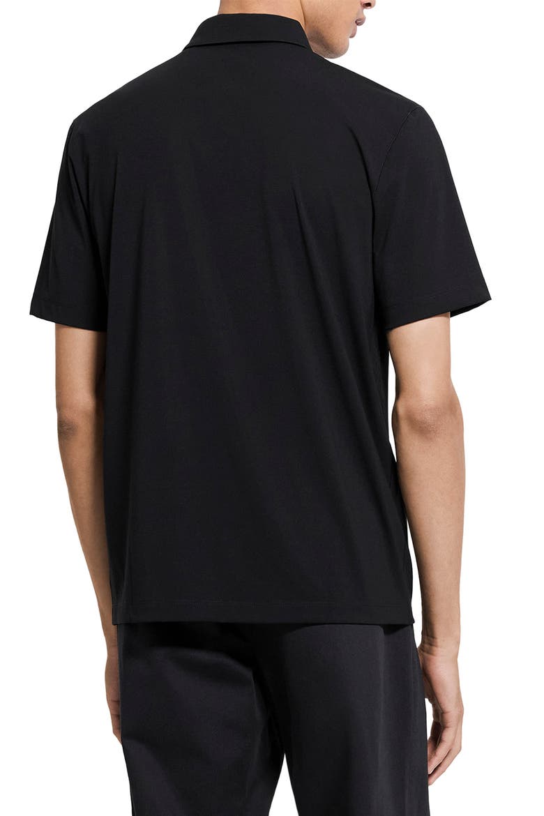 Ryder Quarter Zip Polo, Alternate, color, BLACK - 001