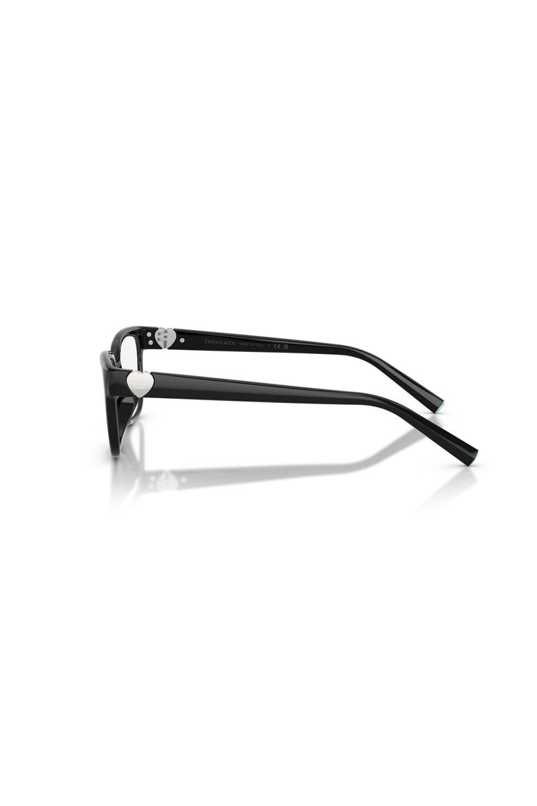 52mm Rectangle optical glasses, Alternate, color, Black