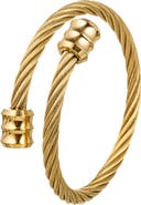 EYE CANDY LOS ANGELES Men's Jilber Titanium Wire Wrap Bracelet