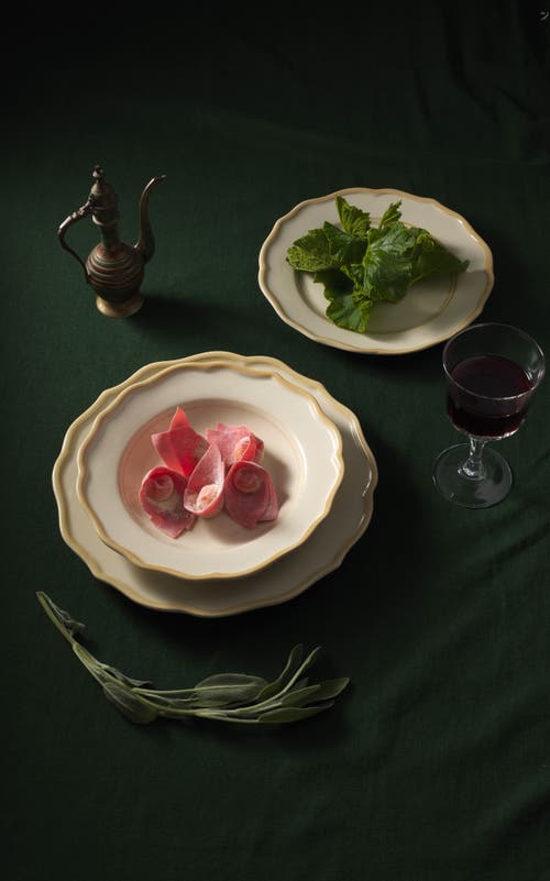 Maison Madison Home 12 Piece Set With Pasta Bowl In Colette