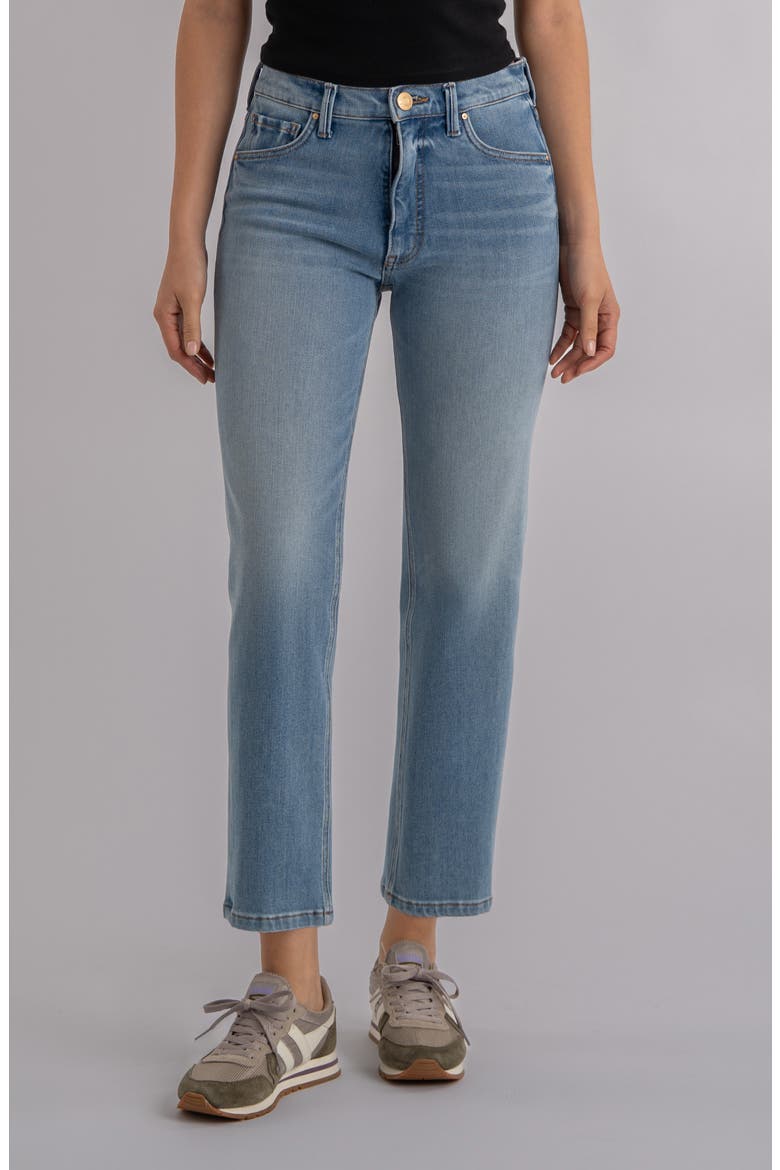 Blair Fab Ab High Waist Ankle Straight Jeans, Main, color, CERTIFY