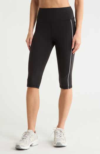 Perform High Waist Piped Capri Leggings