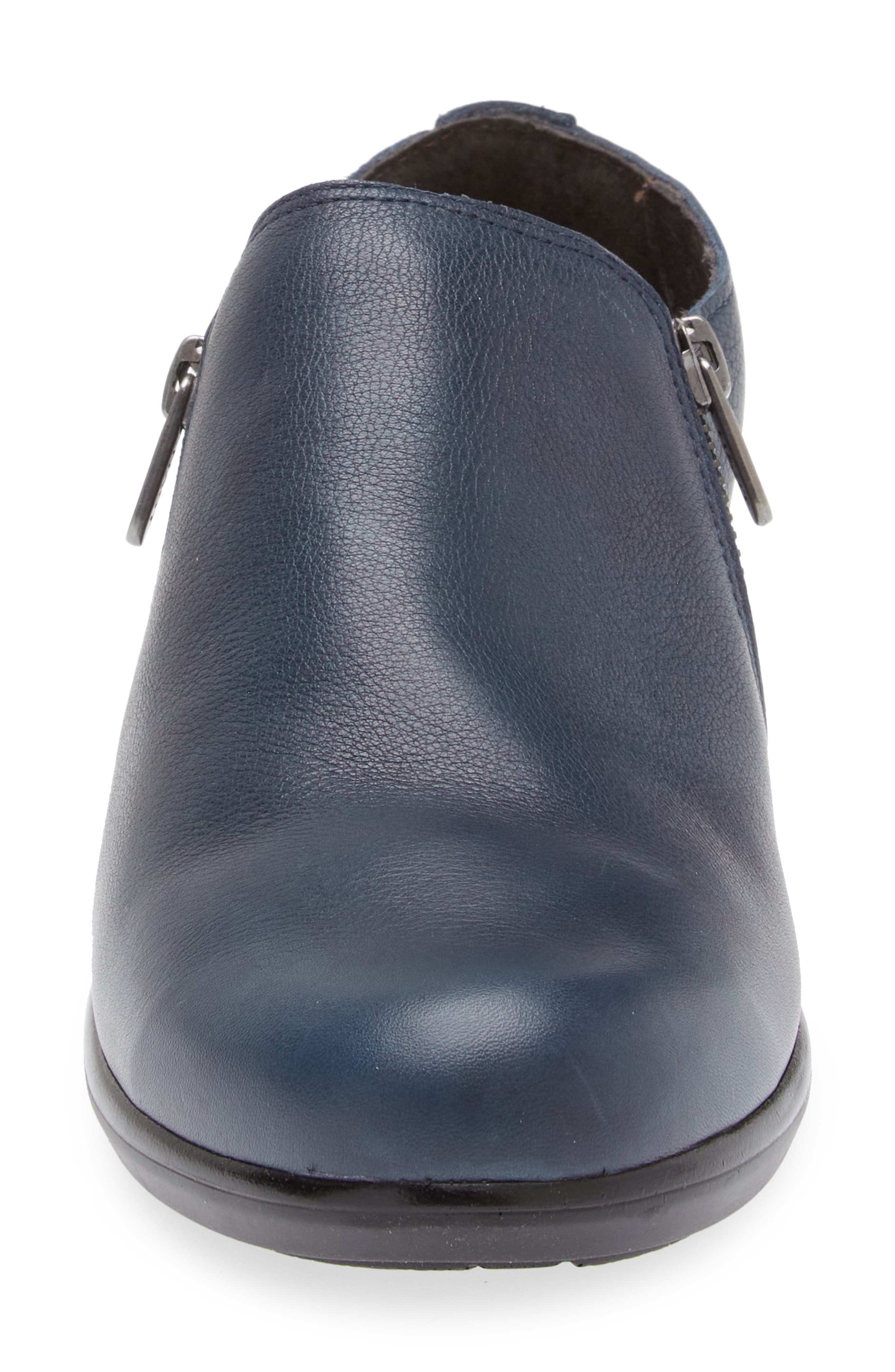 Autan Zip Loafer, Alternate, color, SOFT INK LEATHER