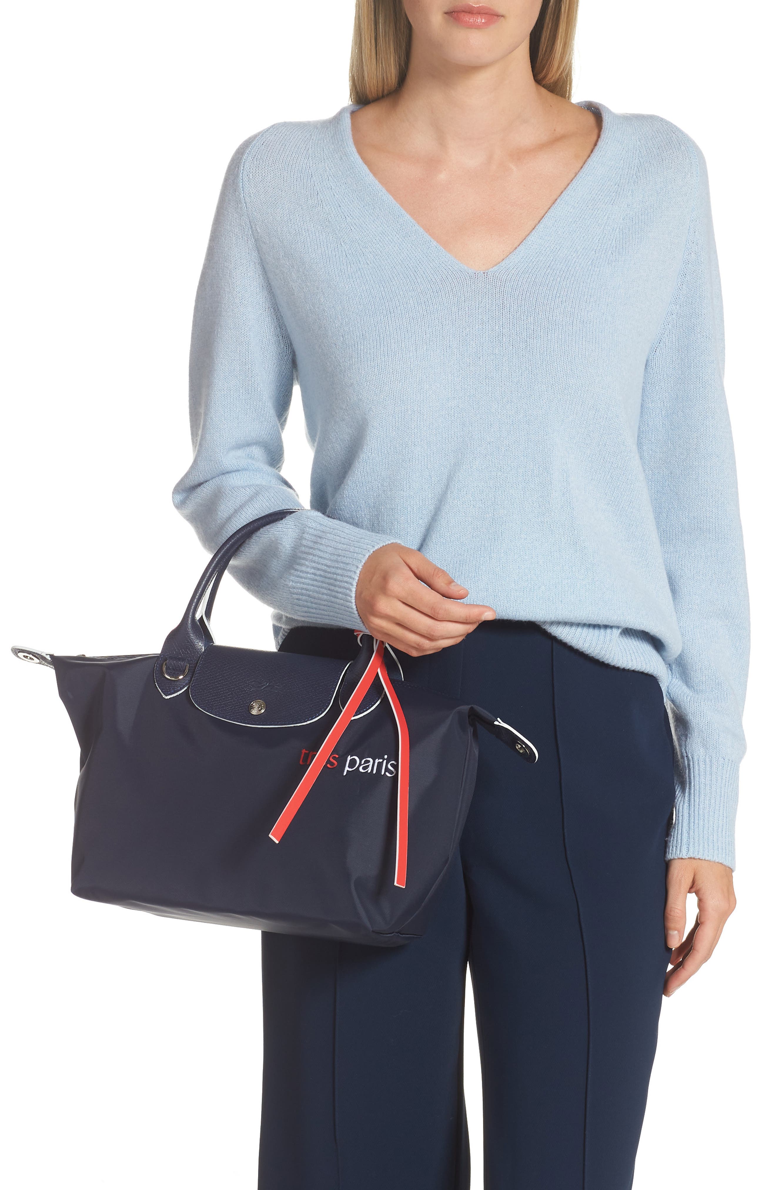 Longchamp Le Pliage Trés Paris Small Travel Bag, Alternate, color, 