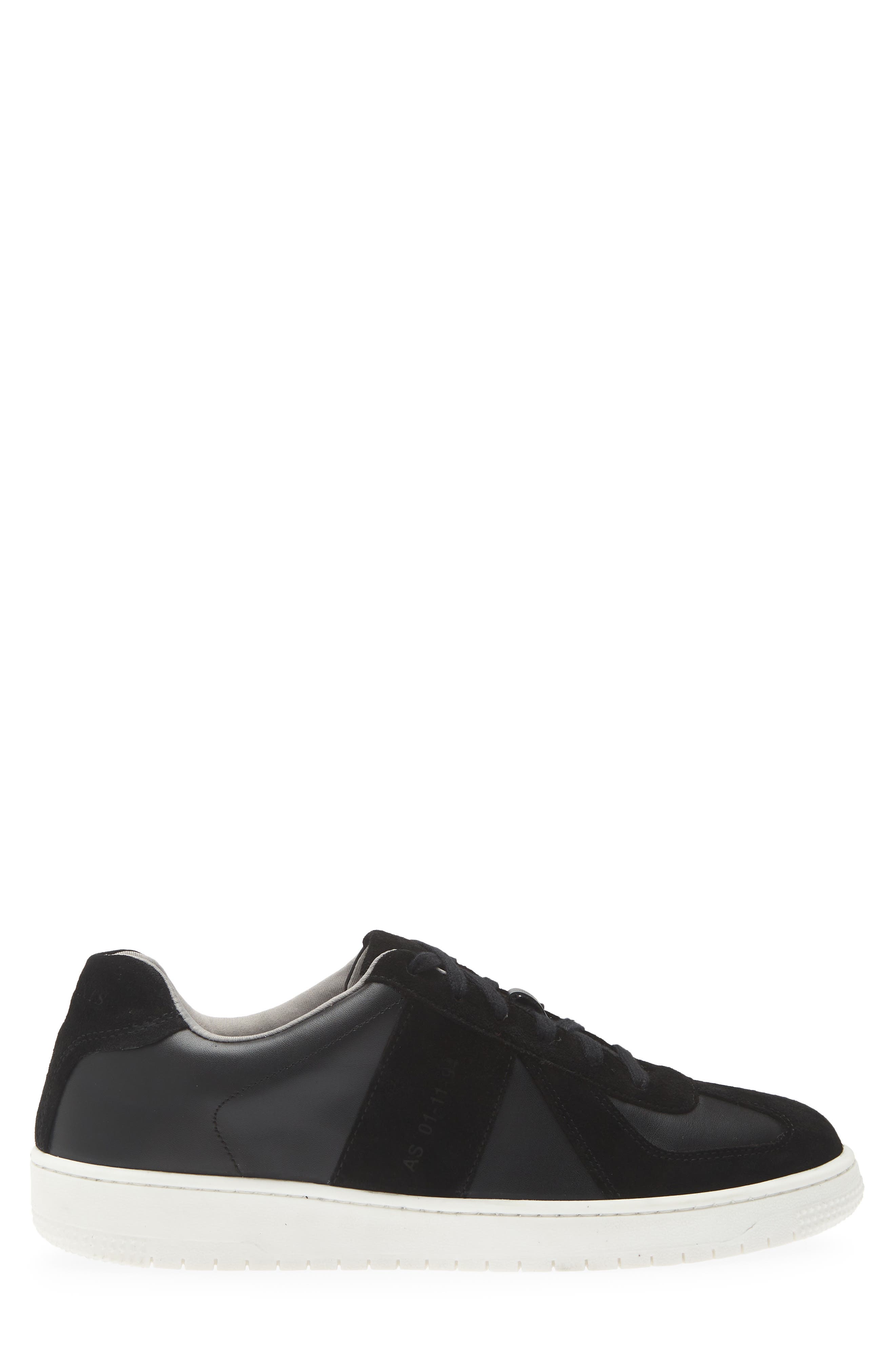 Janik Sneaker, Alternate, color, BLACK