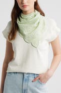 Treasure & Bond Eyelet Embroidered Bandana