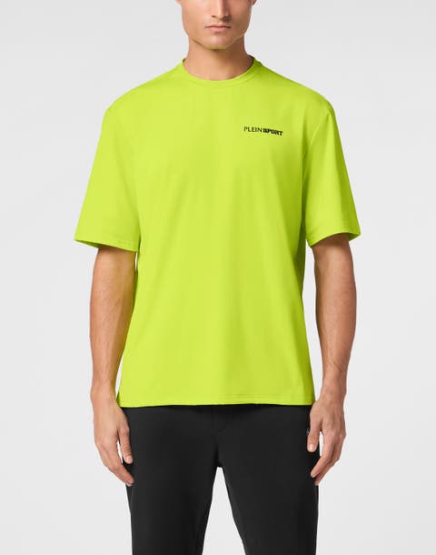 Micro Rib T-Shirt Round Neck Ss Men