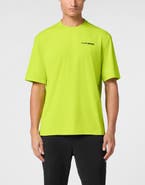 PLEIN SPORT Micro Rib T-Shirt Round Neck Ss Men