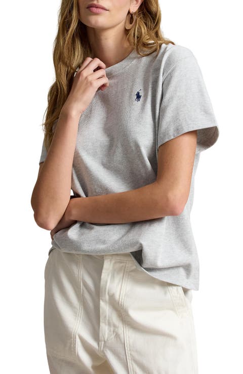 Logo Detail Cotton T-Shirt