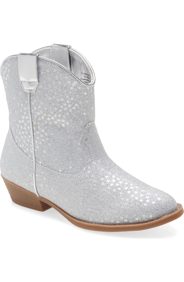Tucker + Tate Glitter Western Bootie, Main, color,