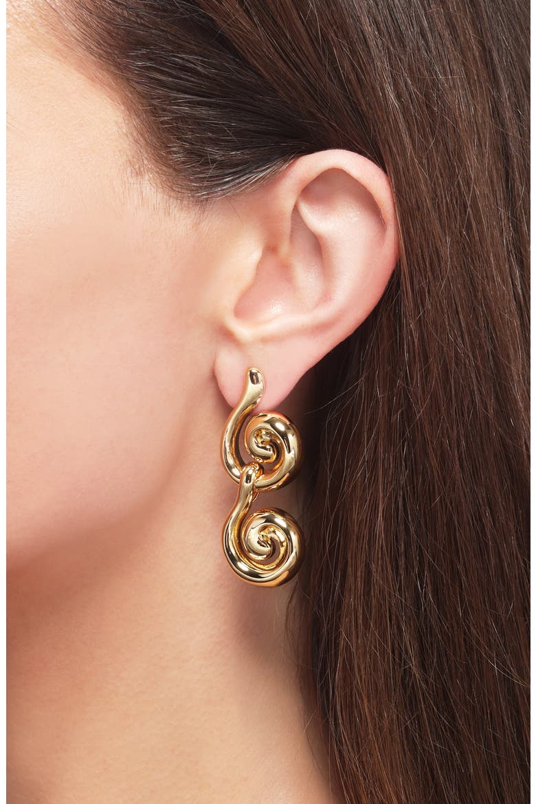 Nico Drop Earrings, Alternate, color, HIGH POLISH GOLD