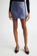 Courrèges Re-Edition Vinyl Miniskirt