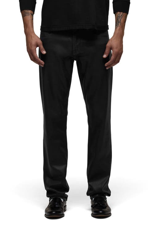 Blake Slim Straight Coated Jeans