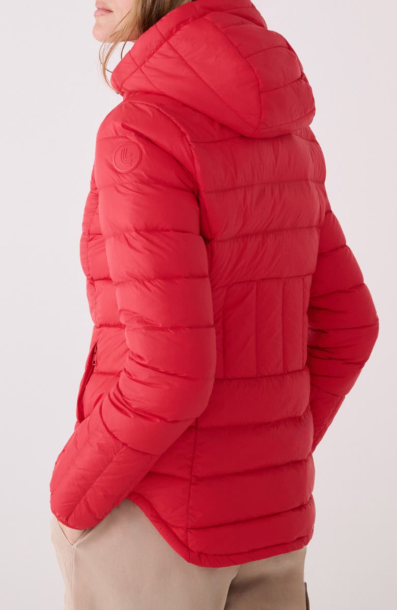 Lole Emeline Water Repellent 550 Fill Power Down Jacket, Alternate, color, Poppy