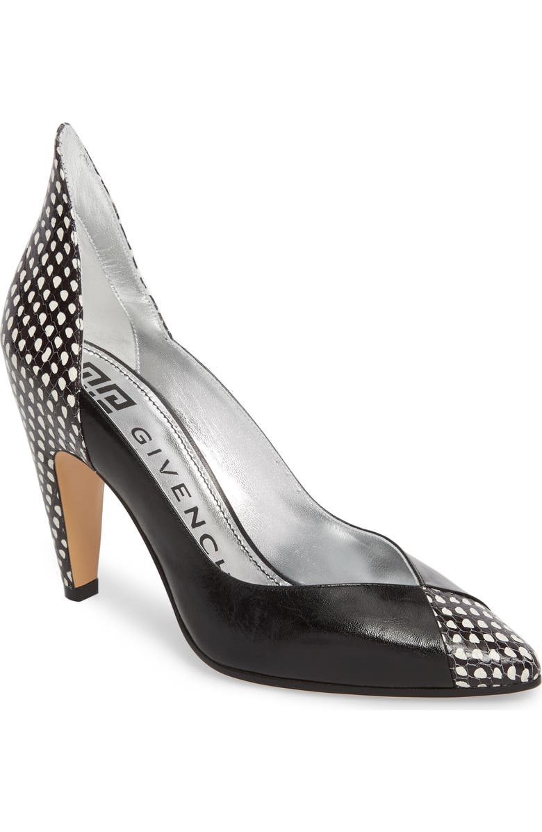 Givenchy Kangaroo Leather Pointy Toe Pump, Main, color,