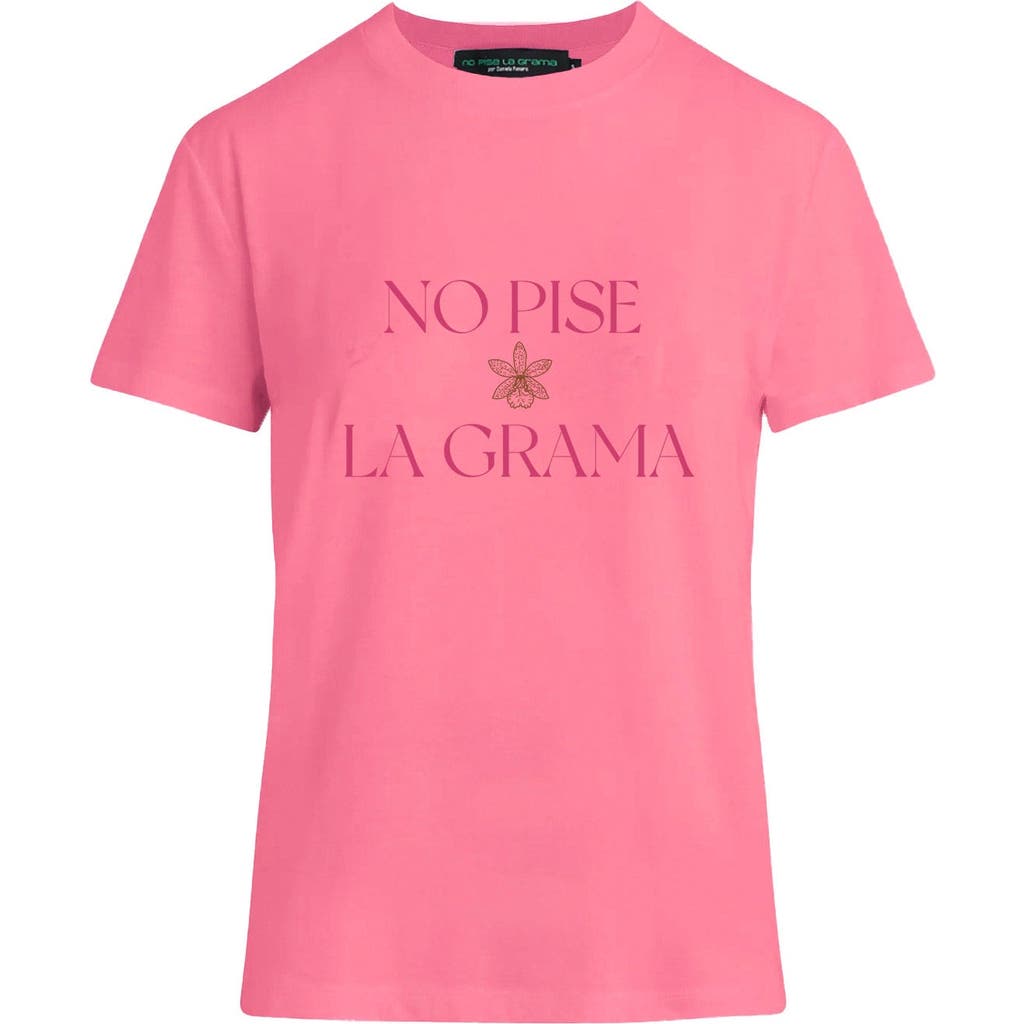 No Pise La Grama Salty Flower T-shirt In Multi