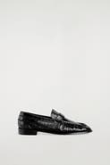 COS Leather Moccasin Loafers