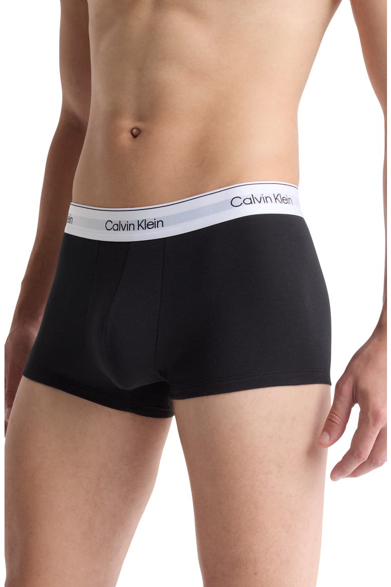 Icon 3-Pack Stretch Cotton Boxer Briefs, Alternate, color, BLACK/ BLACK