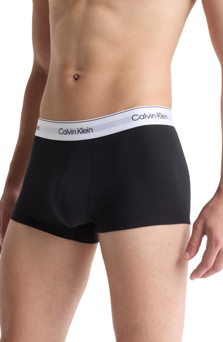 Calvin Klein Icon 3-Pack Stretch Cotton Boxer Briefs, Alternate, color, 