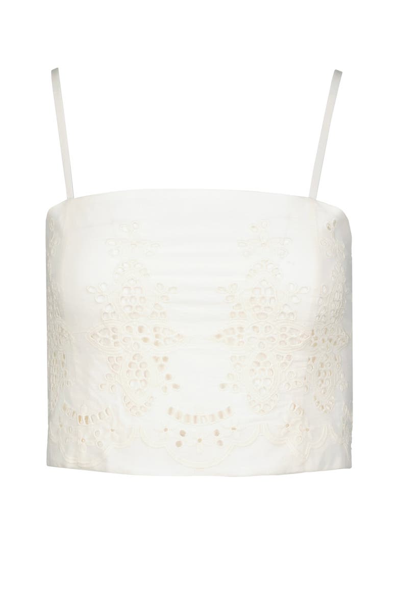 Sorrento Corset Top, Alternate, color, Embroidered Stripe