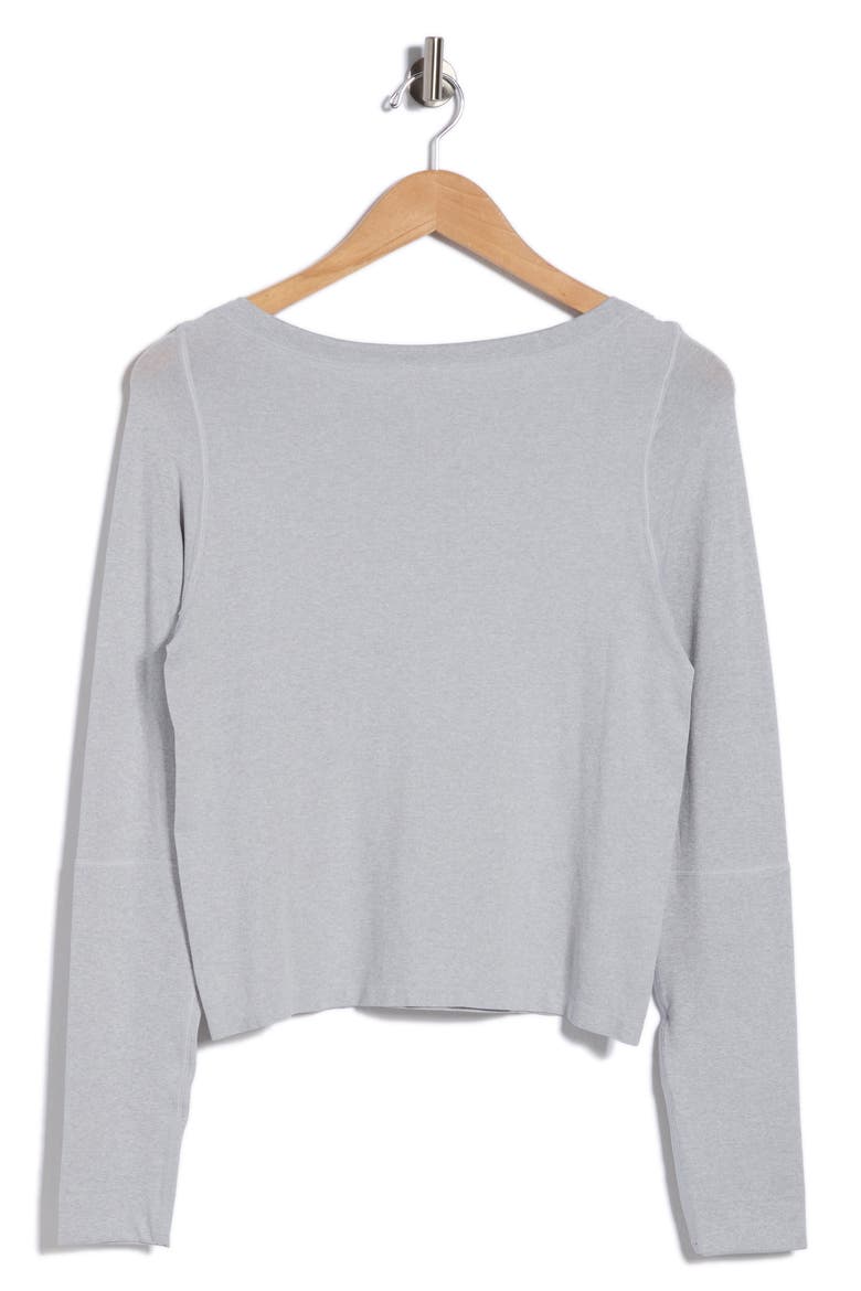 Up Next Long Sleeve T-Shirt, Alternate, color, HEATHER GREY