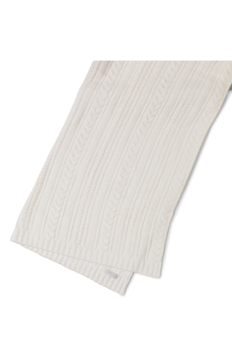 Barefoot Dreams<sup>®</sup> CozyChic<sup>®</sup> Cable Throw Blanket, Alternate, color,