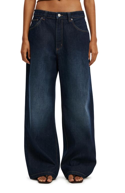 Cotton On Low Super Baggy Jean In Blue