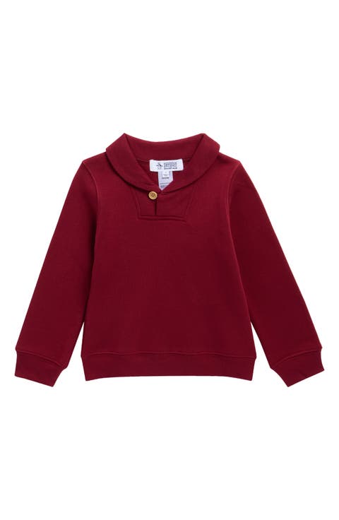 Kids' Fleece Shawl Collar Sweater (Little Kid)