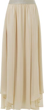 Leem Elasticated Waist Asymmetric Skirt