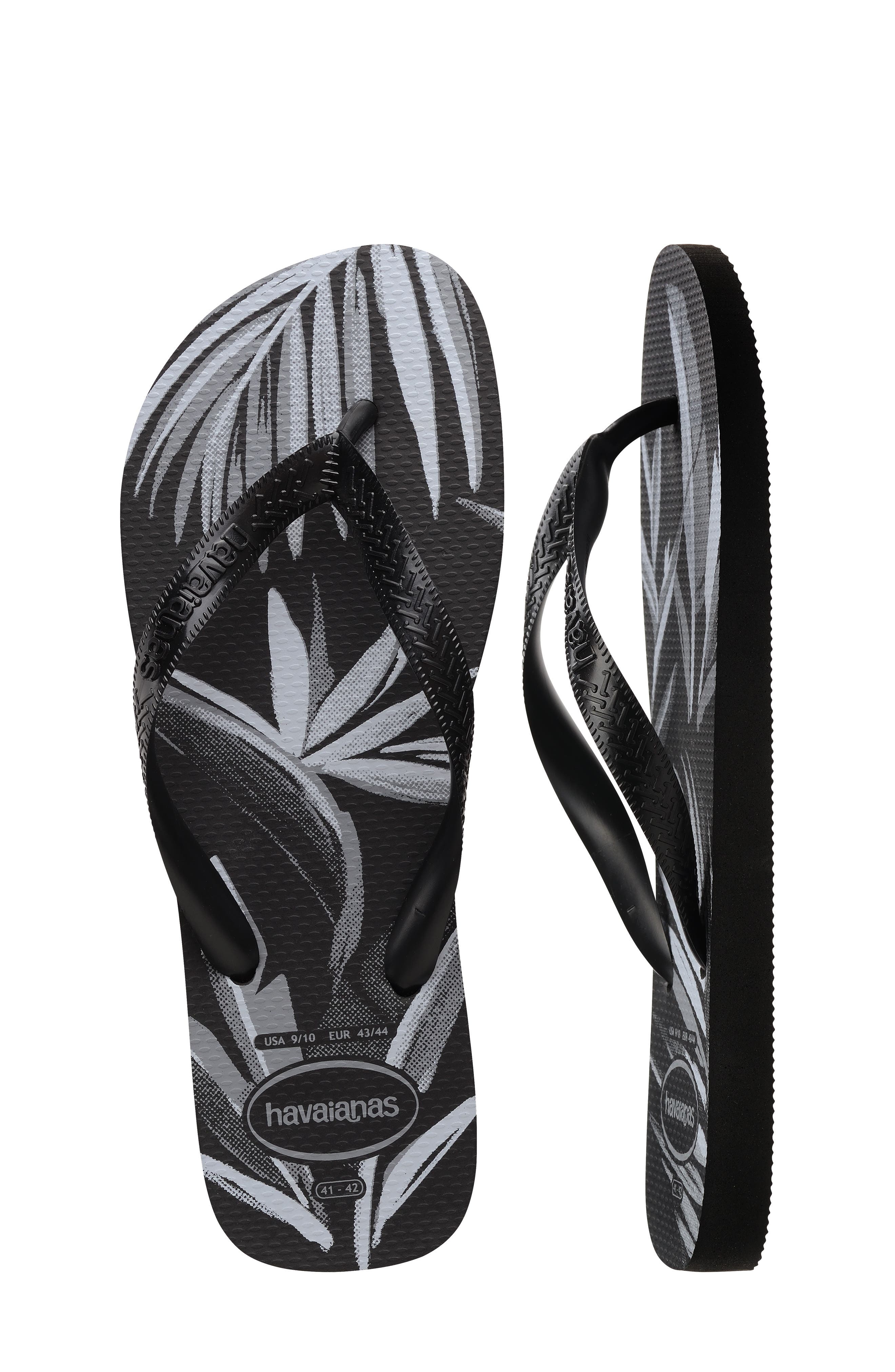 Havaianas Aloha Print Flip Flop Sandal, Alternate, color, 