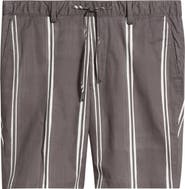 BOSS Kane Stripe Stretch Cotton Shorts