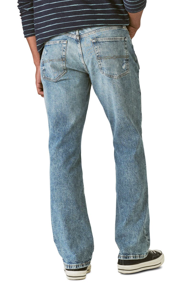 Lucky Brand Easy Rider Ripped Bootcut Jeans, Alternate, color, 