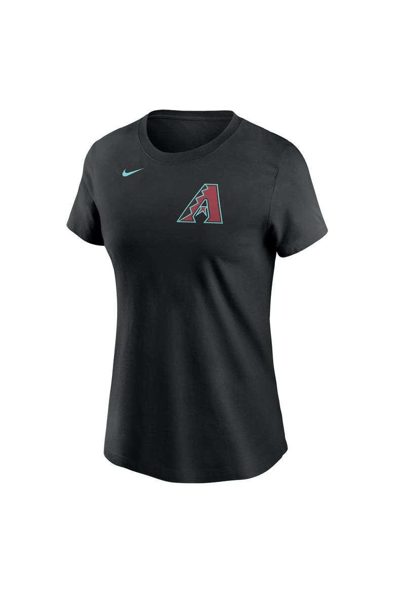 Women's Nike Corbin Burnes Black Arizona Diamondbacks Fuse Name & Number T-Shirt, Alternate, color, Black