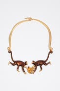 Bimba y Lola Monkeys And Bananas Necklace