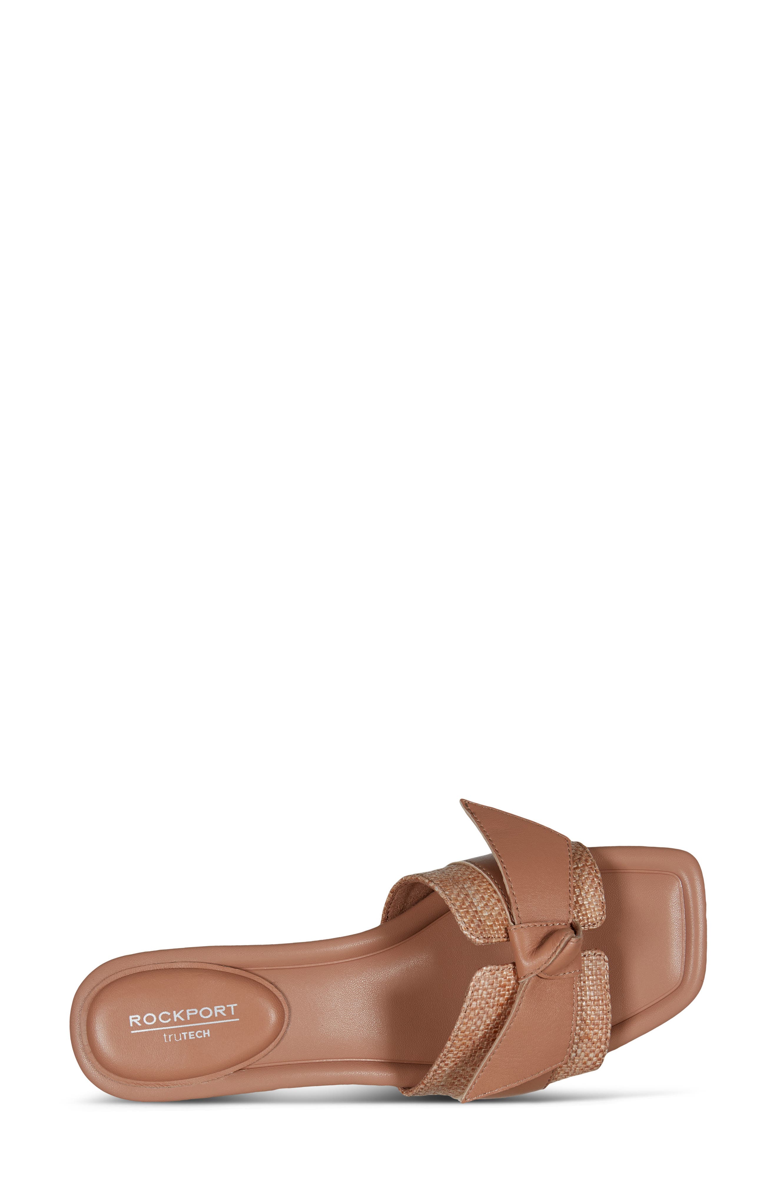 Carsie Knotted Slide Sandal, Alternate, color, MEDIUM NATURAL