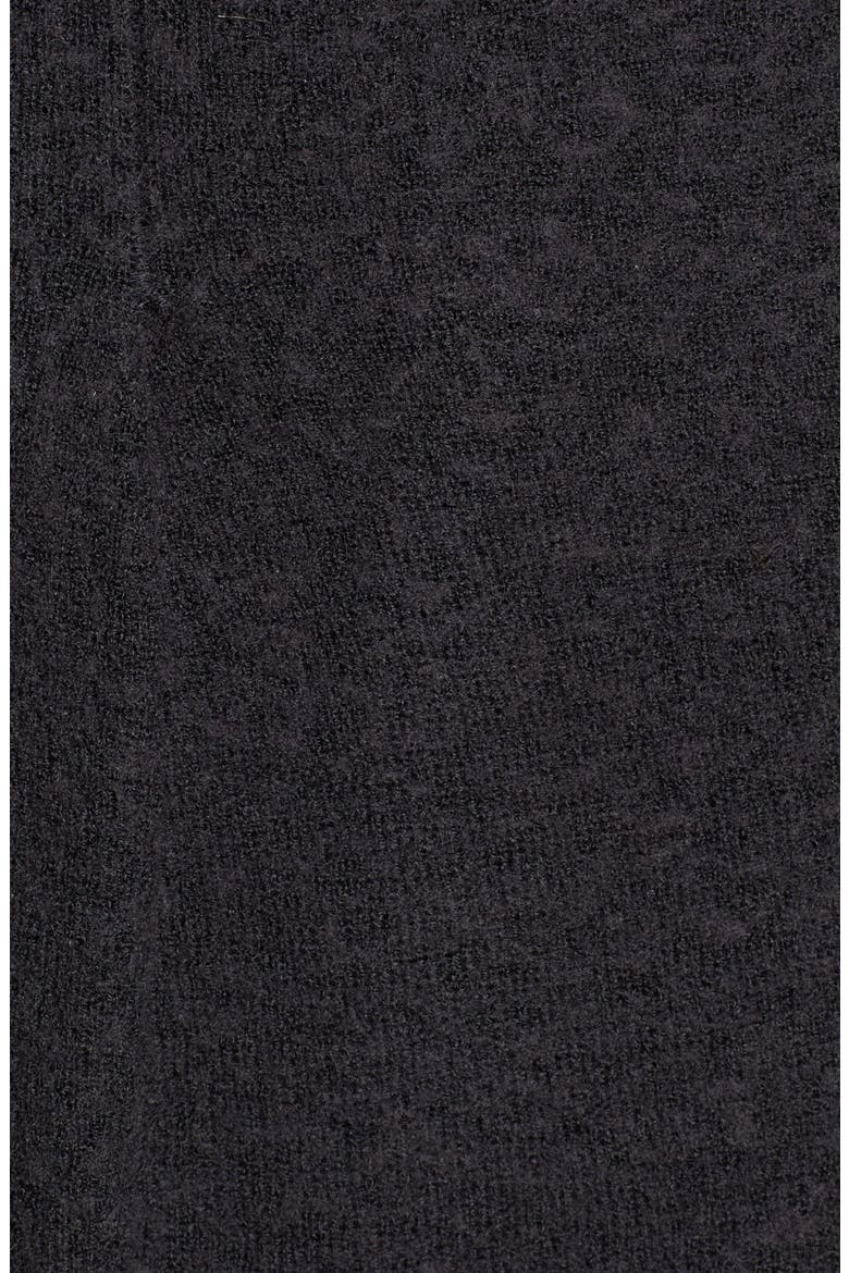 x Something Navy Wrap Cardigan, Alternate, color, GREY DARK CHARCOAL HEATHER