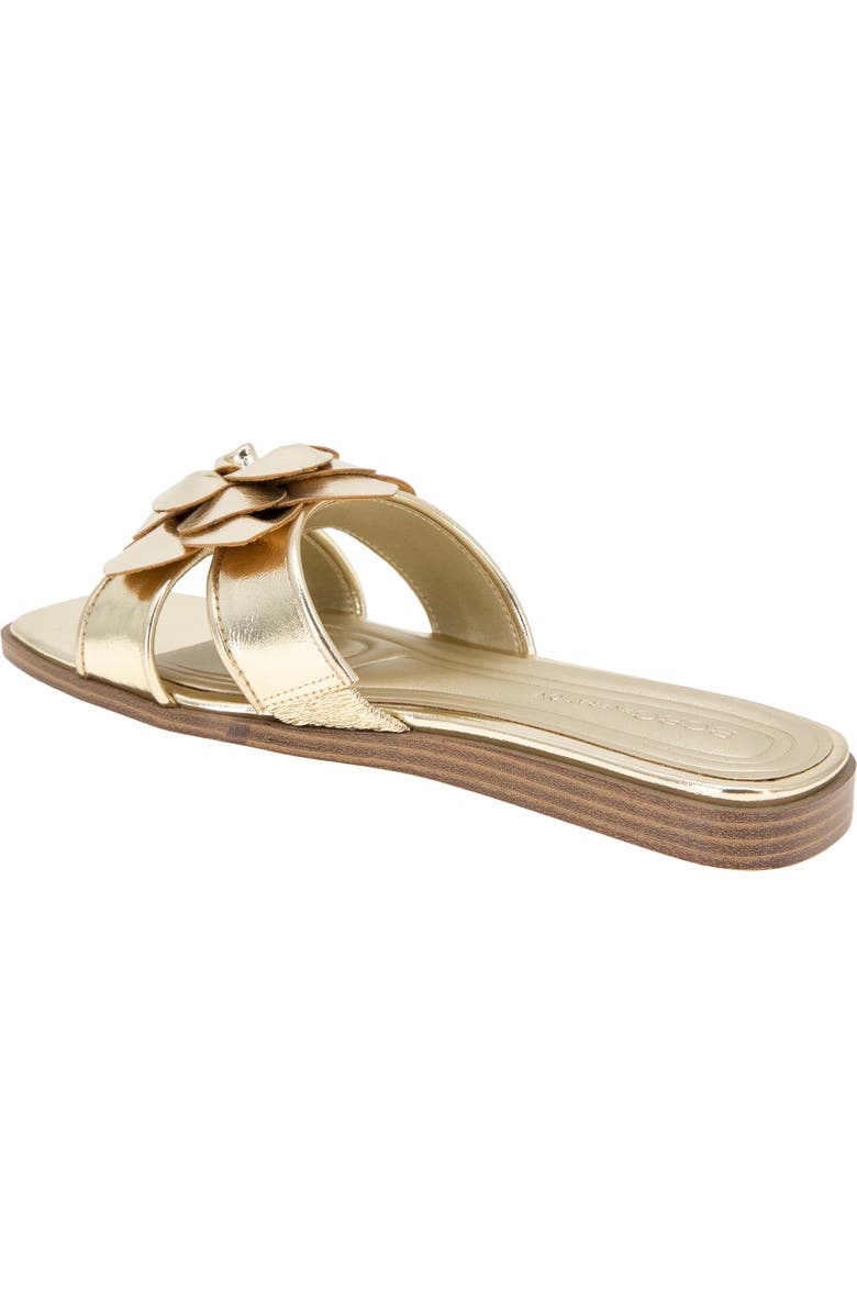 BCBGeneration Mazey Slide Sandal, Alternate, color, Platino