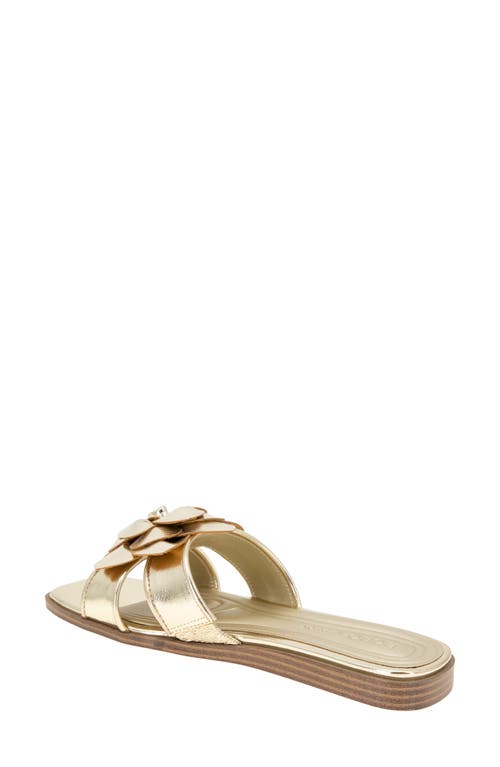 Bcbg Mazey Slide Sandal In Platino