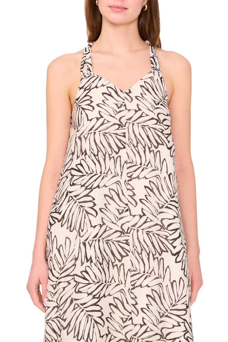 Knot Strap Sundress, Alternate, color, CREAM