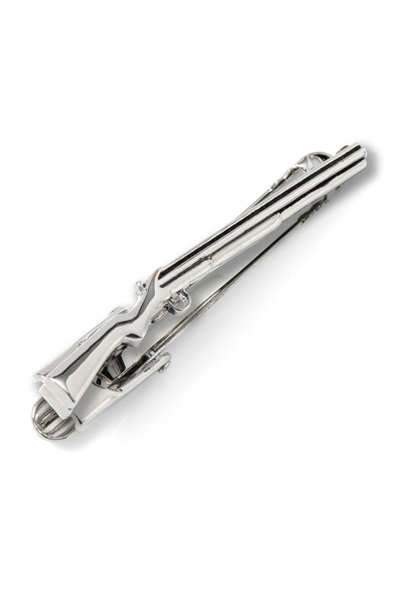 Hunters Cuff Links & Tie Clip Gift Set, Alternate, color, SILVER MULTI