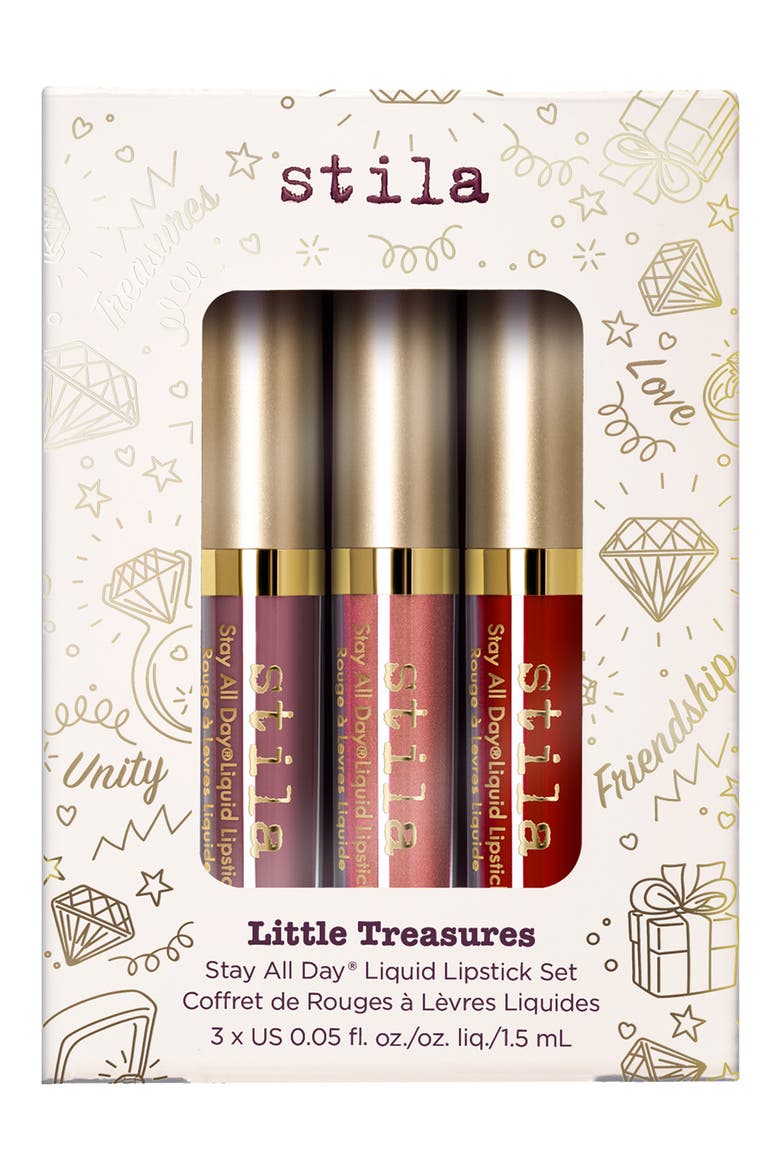 Little Treastures Stay All Day® Liquid Lipstick Set USD $36 Value, Alternate, color, NO COLOR