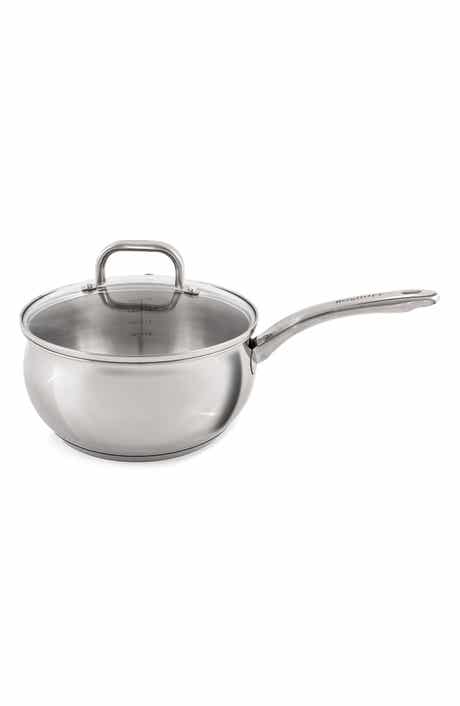 Stainless Steel 3.2-Qt. Covered Sauce Pan