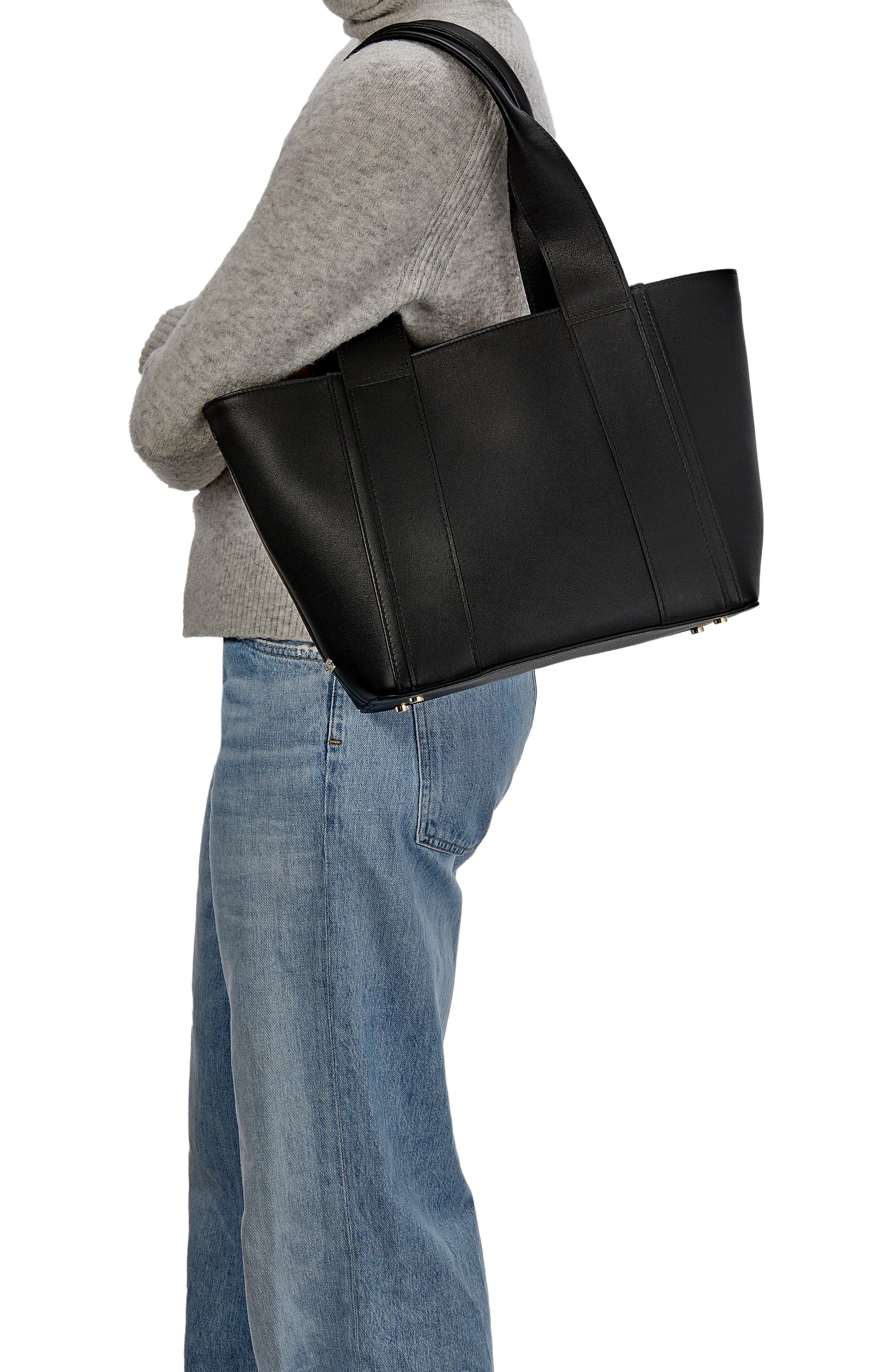 GiGi New York BAILEY TOTE, Alternate, color, Black