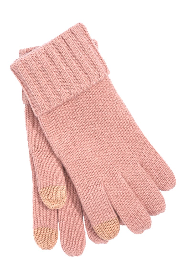 Essential Tech Gloves, Alternate, color, MISTY ROSE