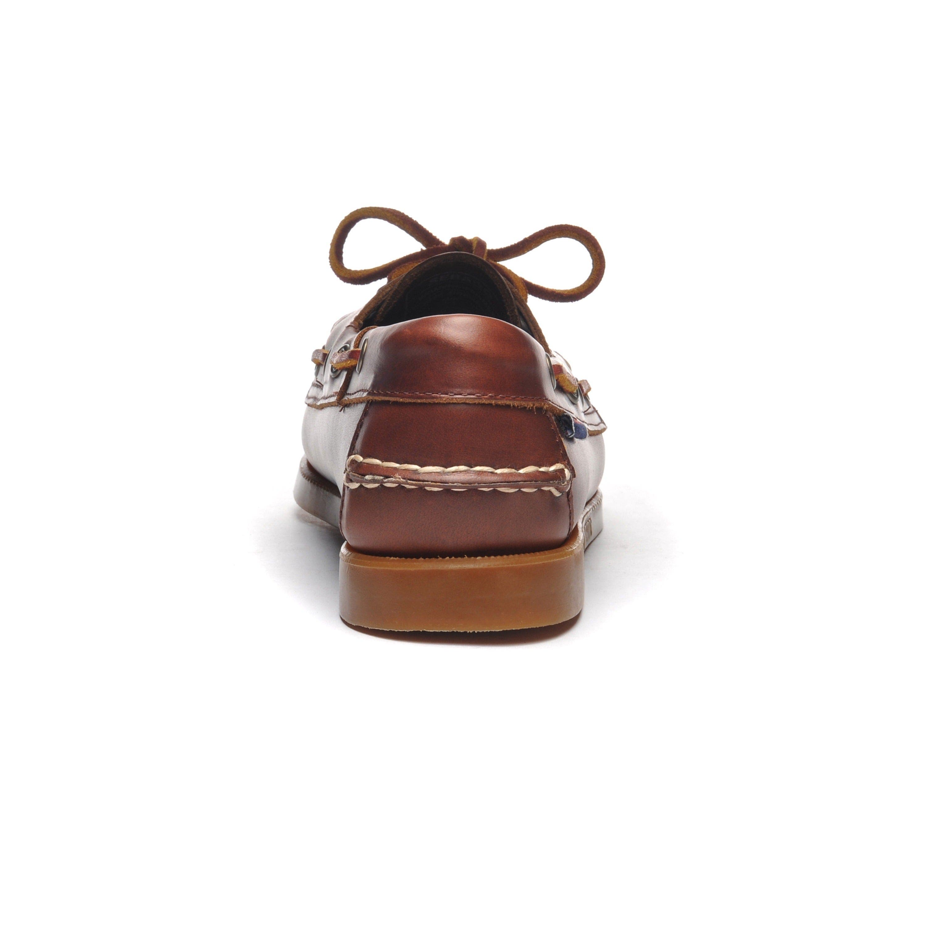 Sebago Portland Waxed Woman Boat Shoes, Alternate, color, Brown-Honey