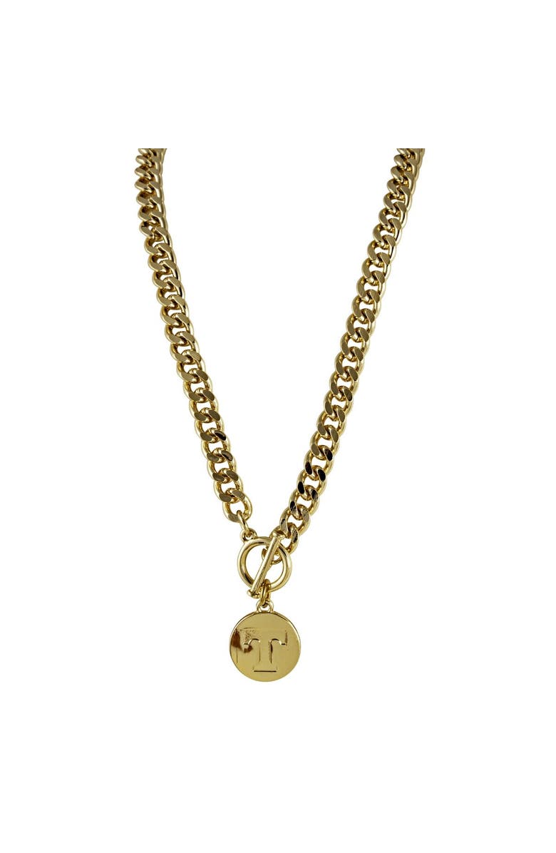 Shelby & Grace Tennessee Volunteers Ramsey Gold Necklace, Main, color, 